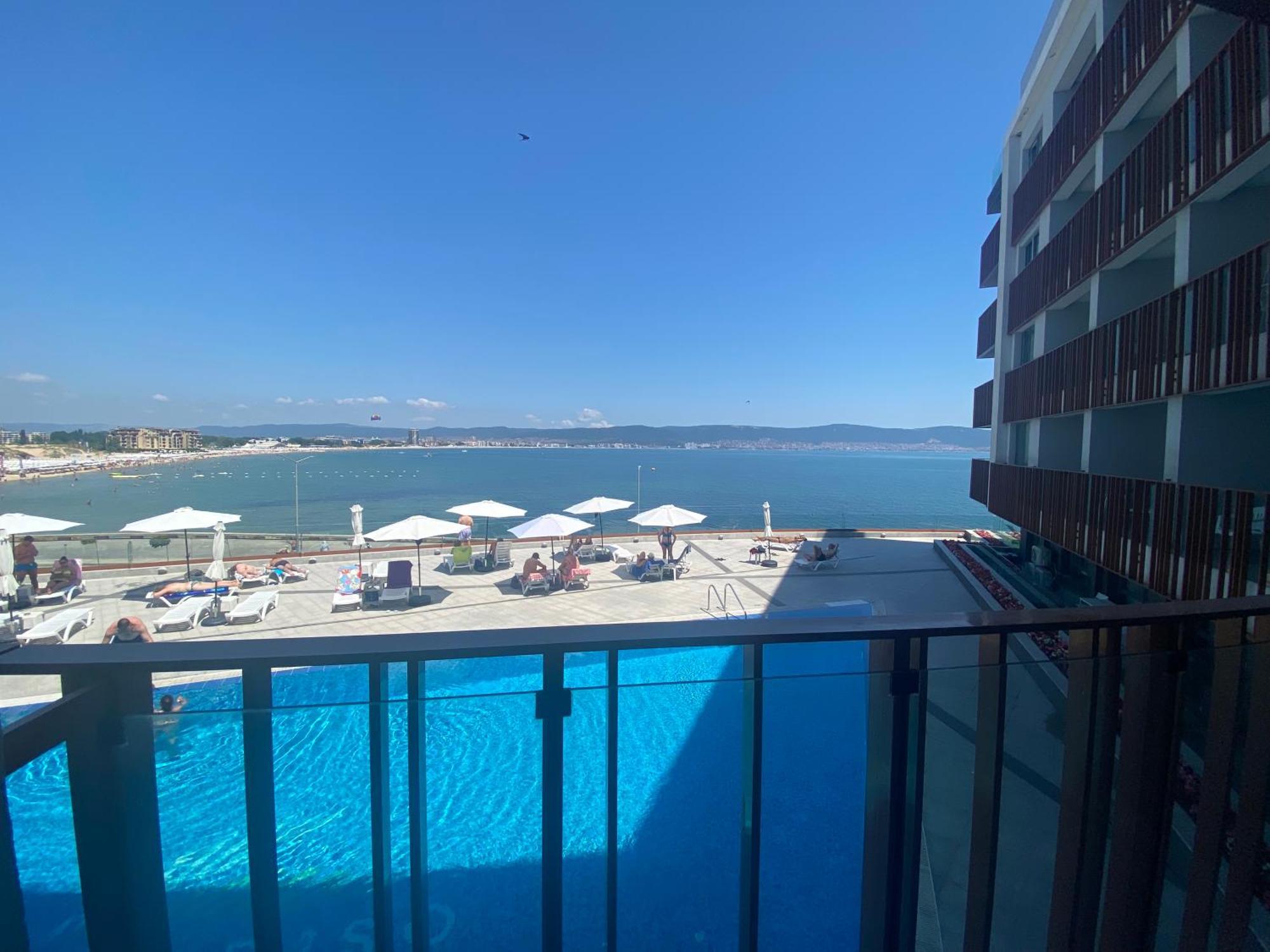 Paradiso 'В' 201 One Bedroom Apartment Nesebar Exteriör bild