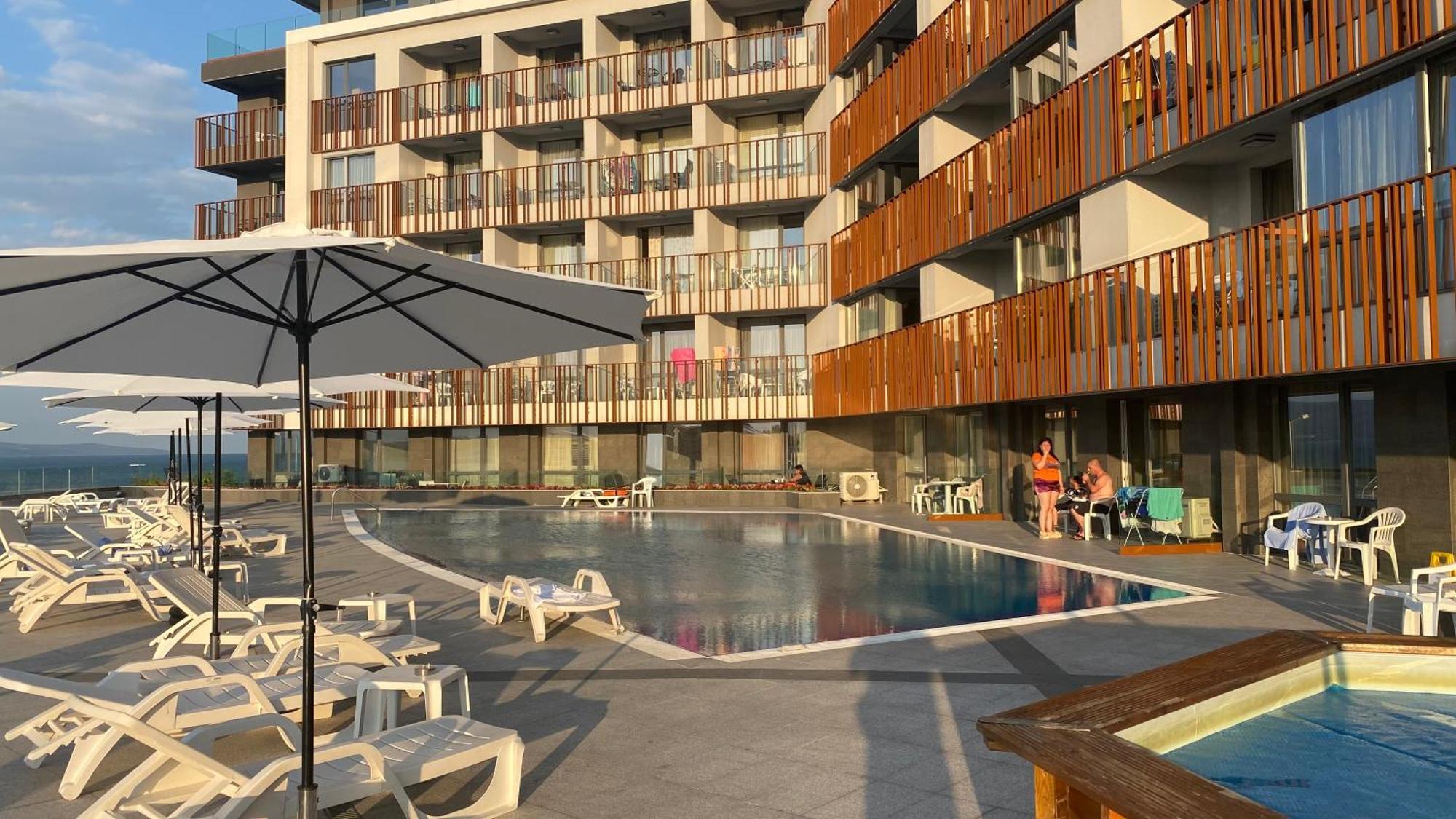 Paradiso 'В' 201 One Bedroom Apartment Nesebar Exteriör bild