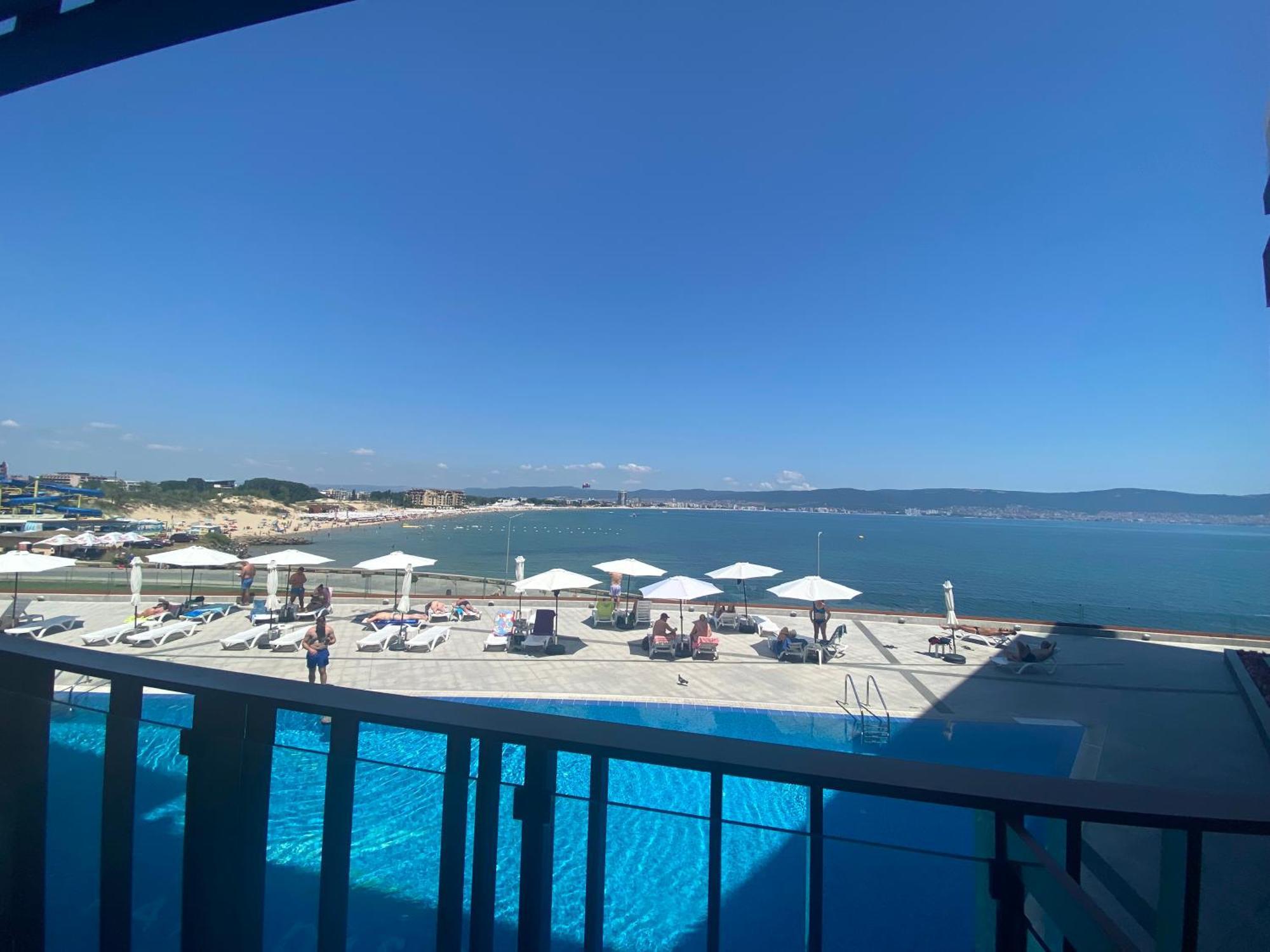 Paradiso 'В' 201 One Bedroom Apartment Nesebar Exteriör bild