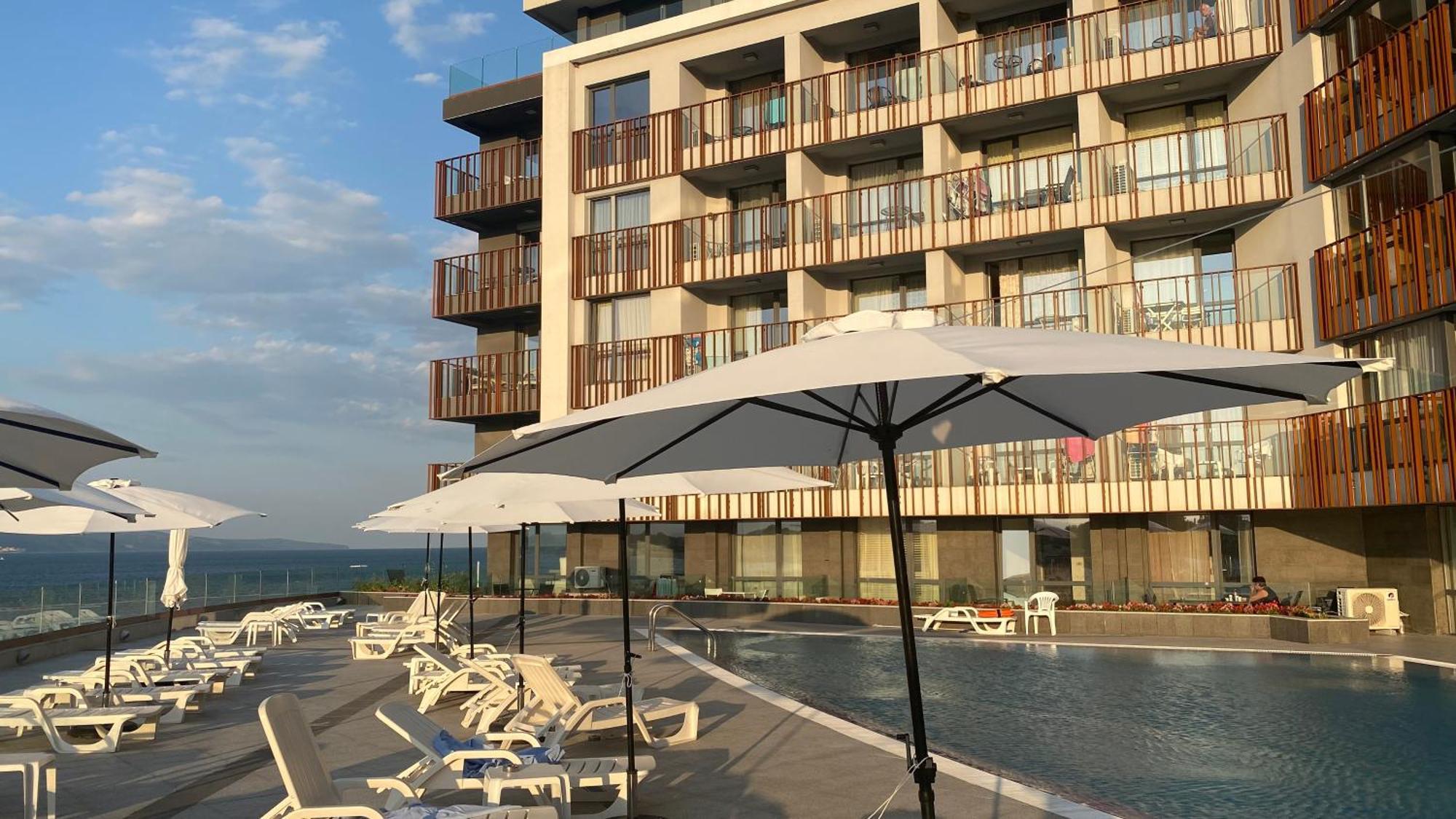 Paradiso 'В' 201 One Bedroom Apartment Nesebar Exteriör bild
